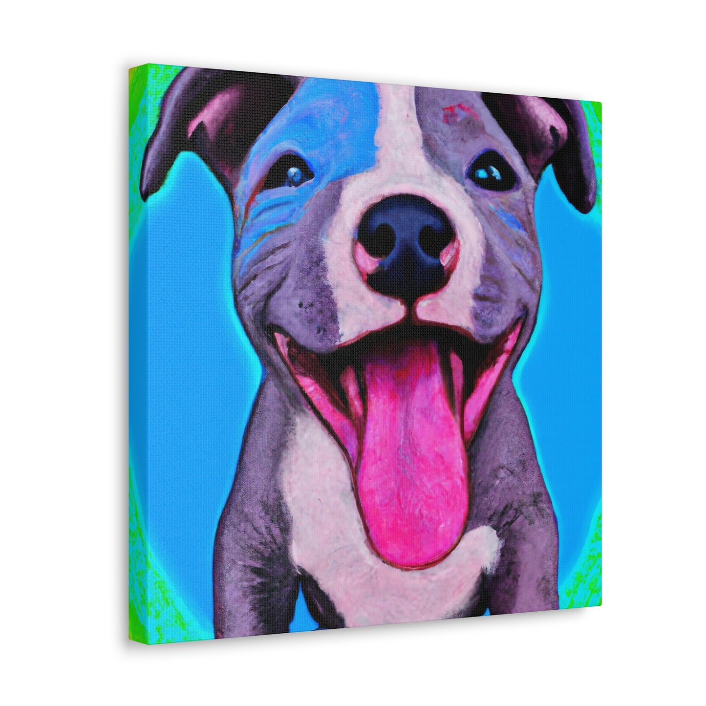 Celestina Elsanna de Veniela - Pitbull Puppy - Canvas