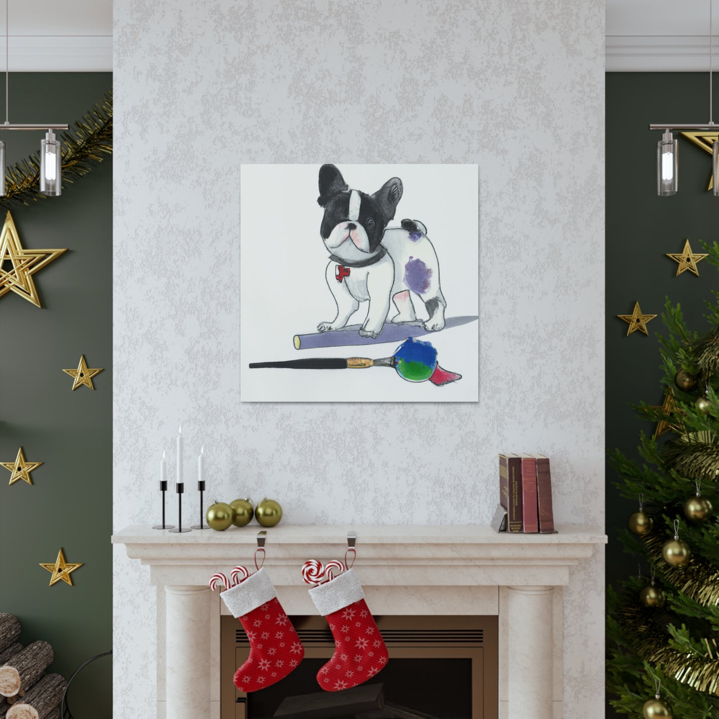 Marquis Philomena de La Sierga (French Bulldog) - Canvas