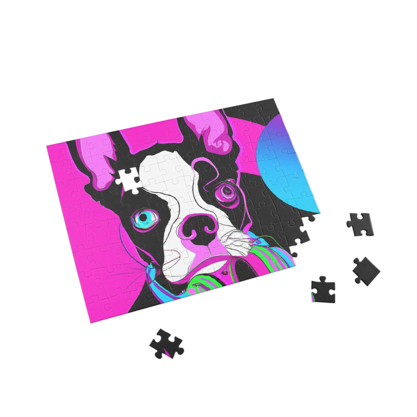 Oscar of the Bay (Oscar Bay) - Boston Terrier - Puzzle