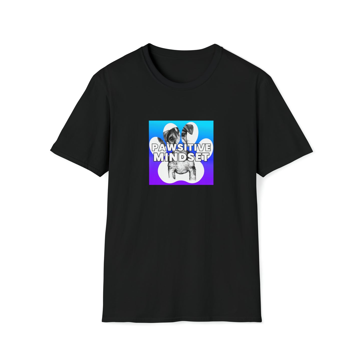 Flipsidee Fashionista - "Pawsitive Mindset" Unisex Tee