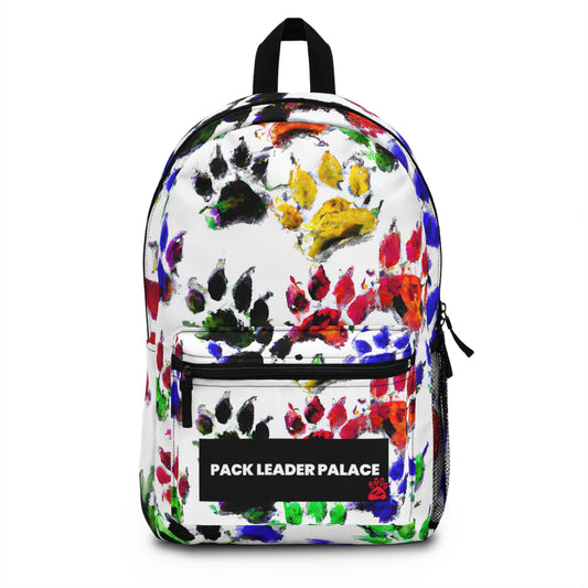 Monsieur Kühlman - Paw Print - Backpack