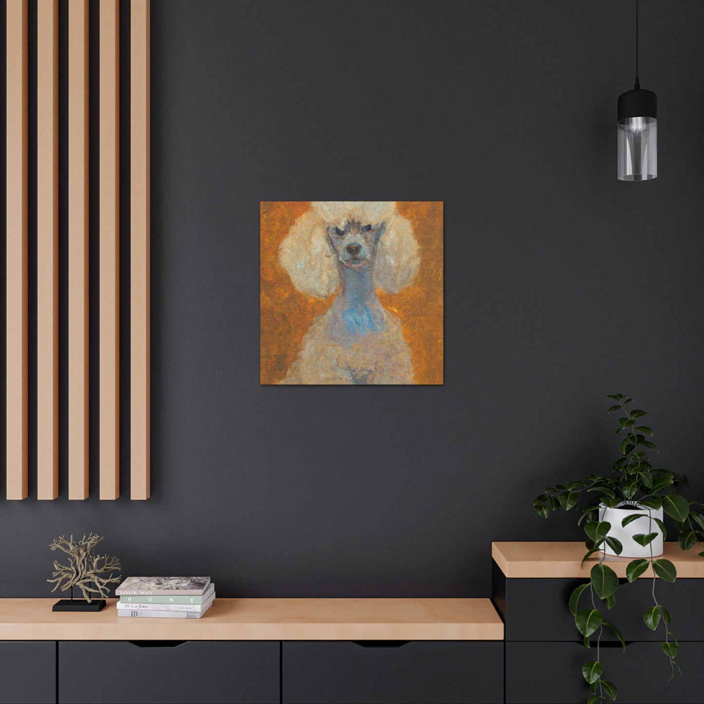 Kingston DeGallasane - Poodle - Canvas