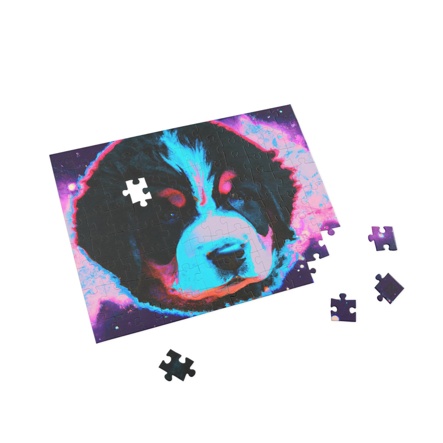 Crowned Princess Sofia of Zurich. - Bernese Mountain Dog - Puzzle