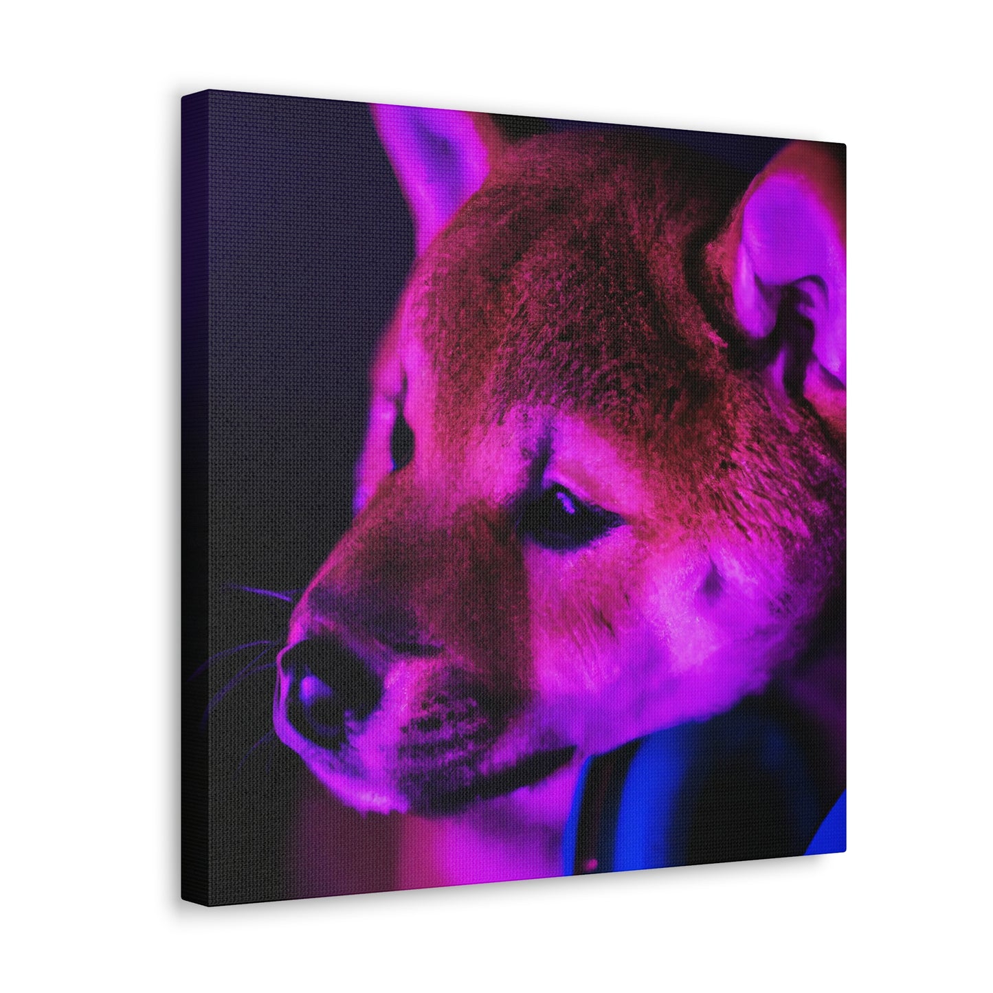 Lingzi Xie - Shiba Inu - Canvas