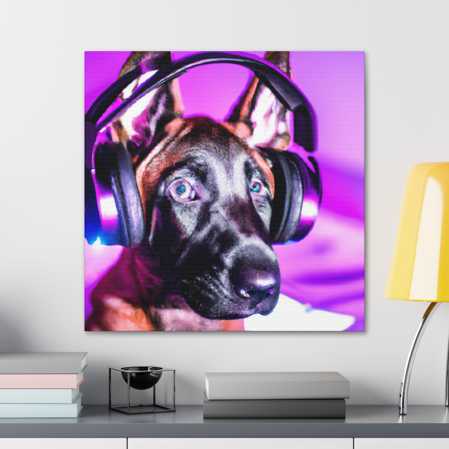 Countess Euphrasia of Belgium - Belgian Malinois - Canvas