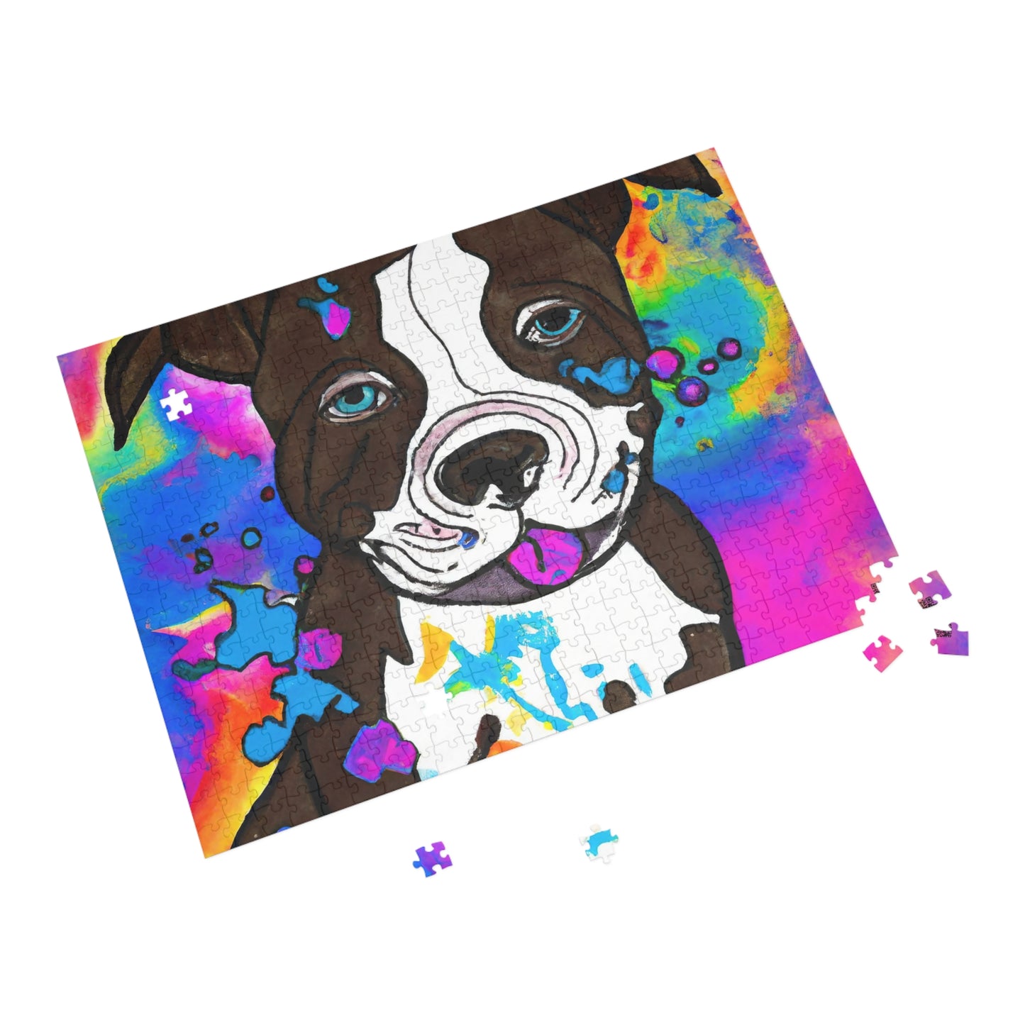 The Baroness Evangeline of Argentenon - Pitbull Puppy - Puzzle