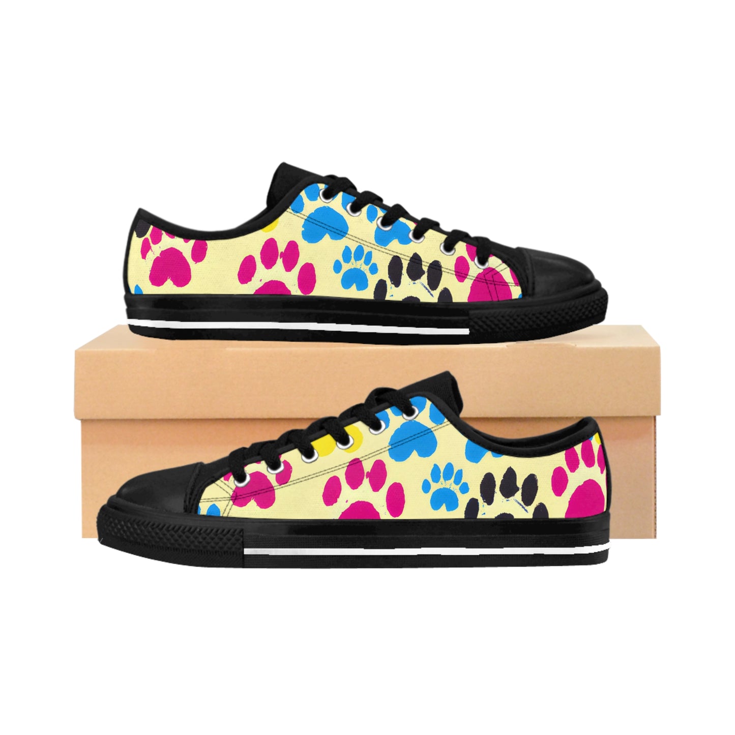 Adrienne Bottanet. - Paw Print - Low-Top