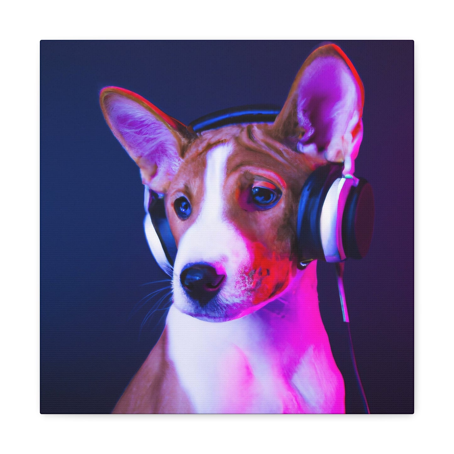 Dalia Ching-Nur - Basenji - Canvas