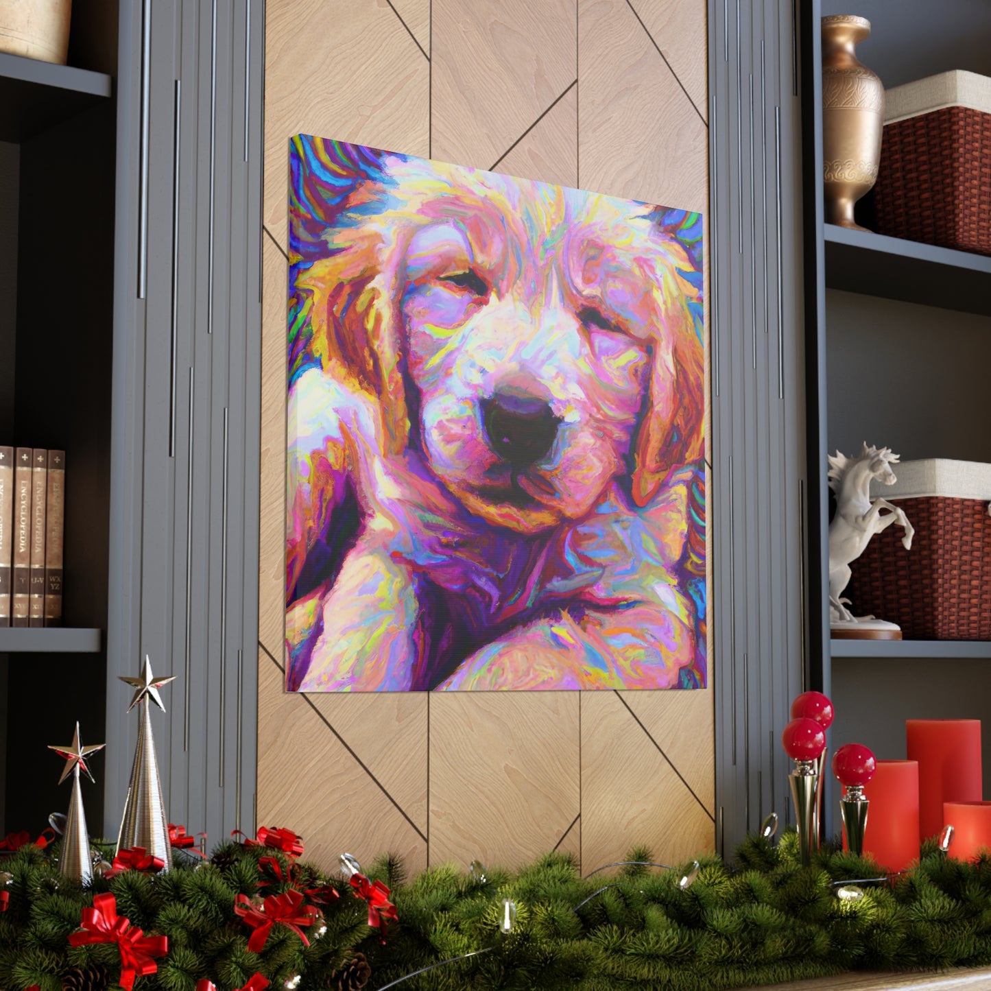 Titianus DeAristocratia - Golden Retriever Puppy - Canvas