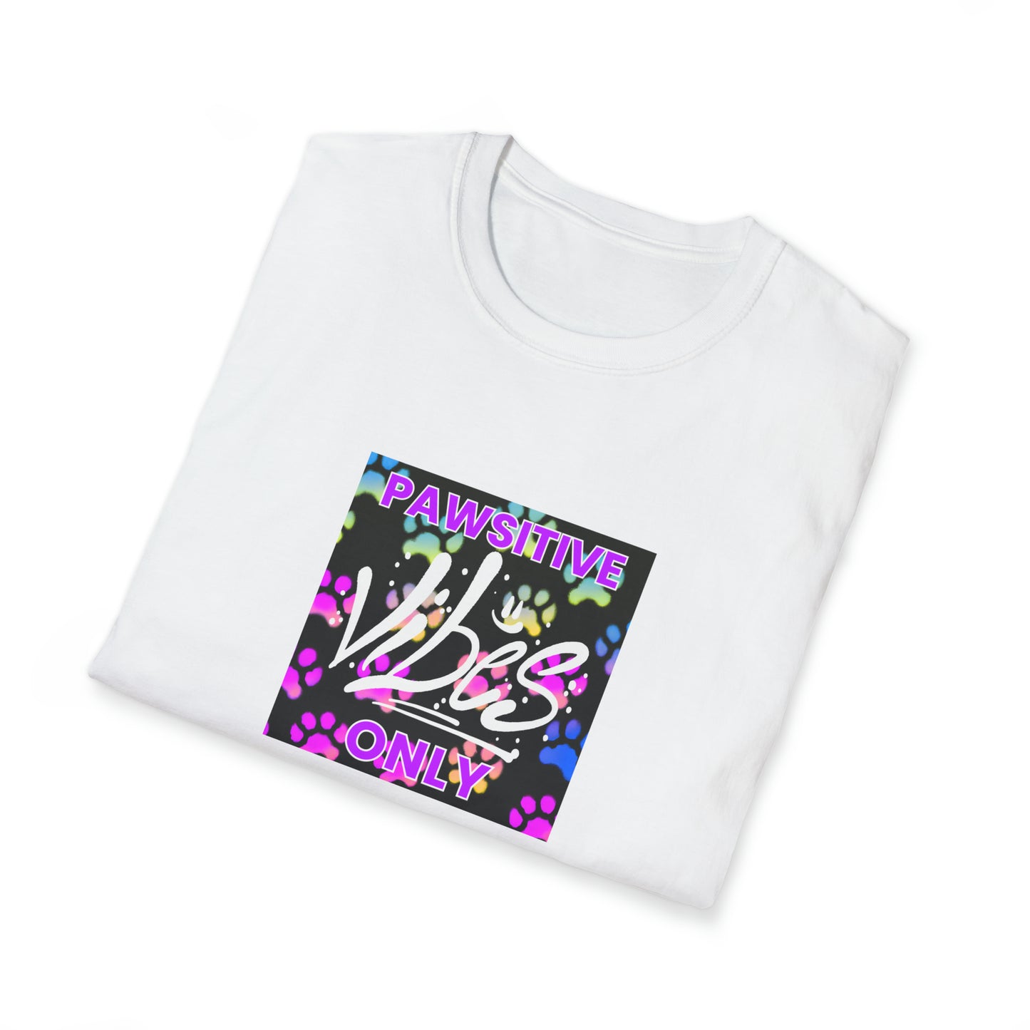 Posi-Tivity Pete - "Pawsitive Vibes Only" Unisex Tee