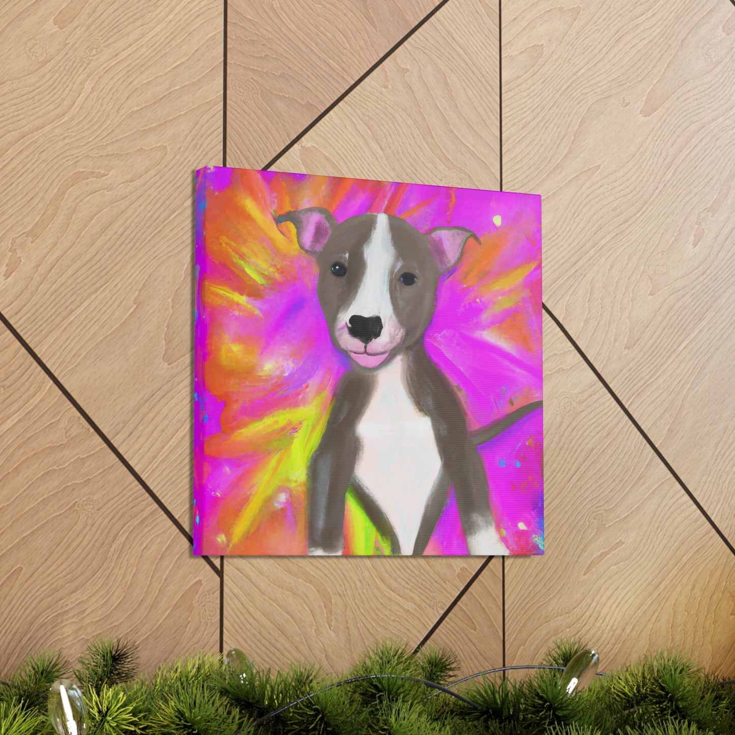 Artemisaristea Royaltea - Pitbull Puppy - Canvas