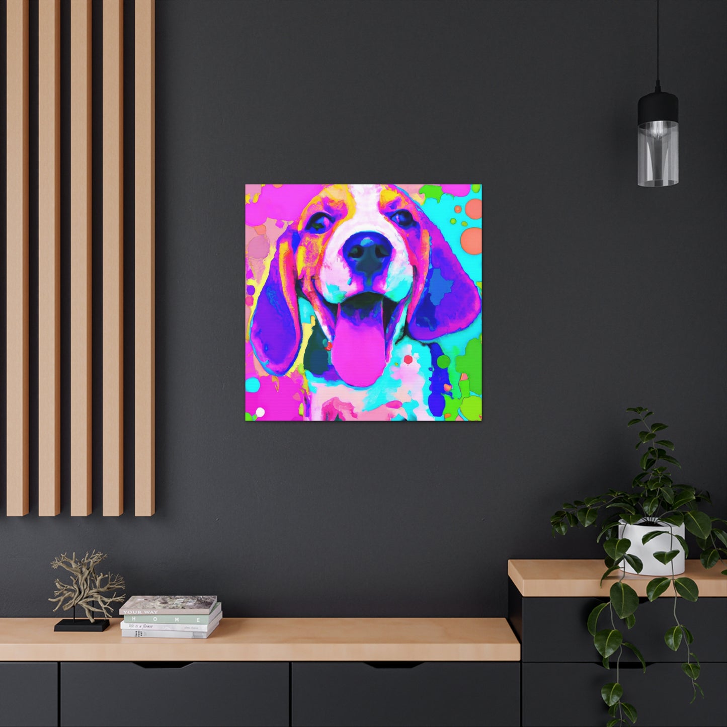 Aristophanes de le Roché noble - Beagle Puppy - Canvas