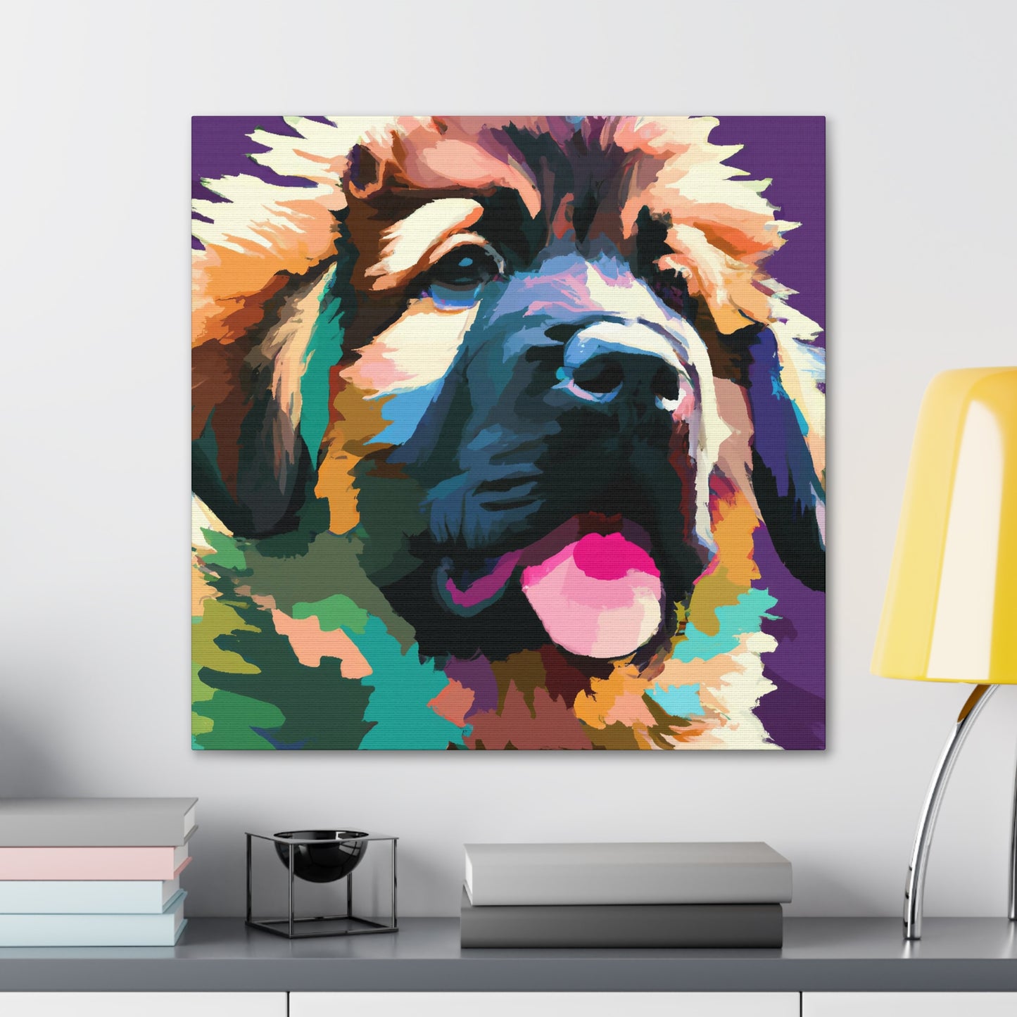 Baroness Aemilia von Preuss - Leonberger - Canvas