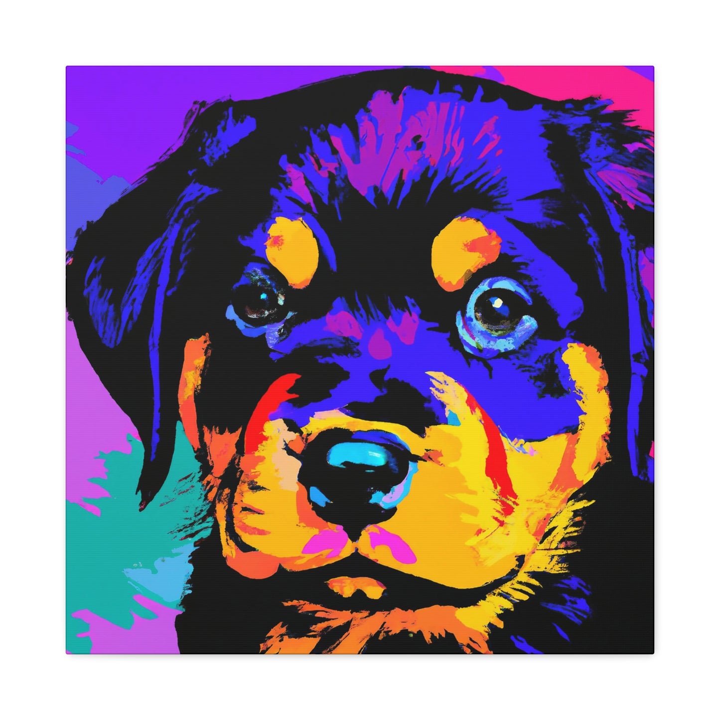 Fürst Wilhelm Von Holzmann - Rottweiler - Canvas