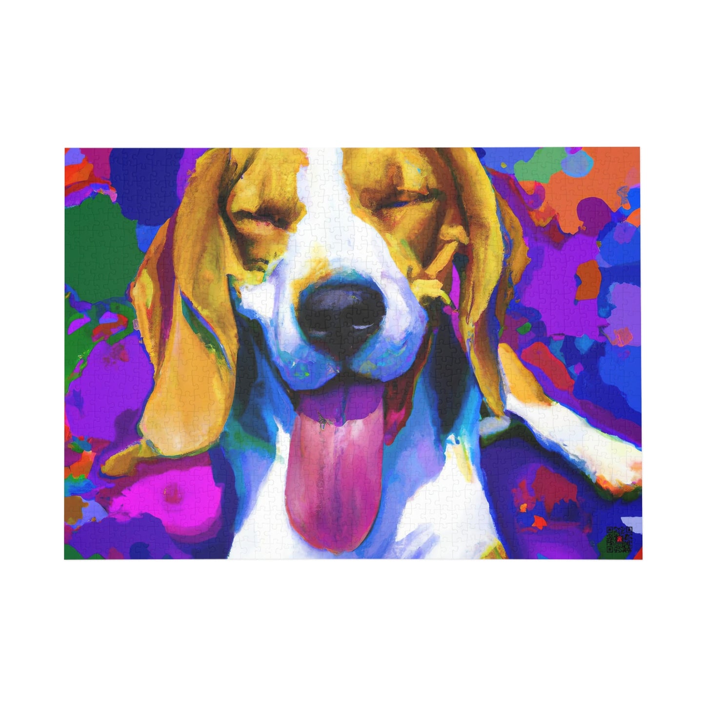 Gwendolynne the Noble Artist - Beagle Puppy - Puzzle