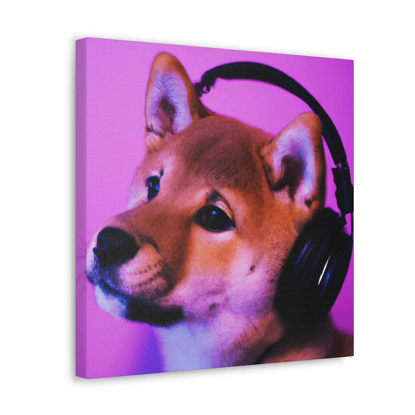 Myongu Angiro - Shiba Inu - Canvas