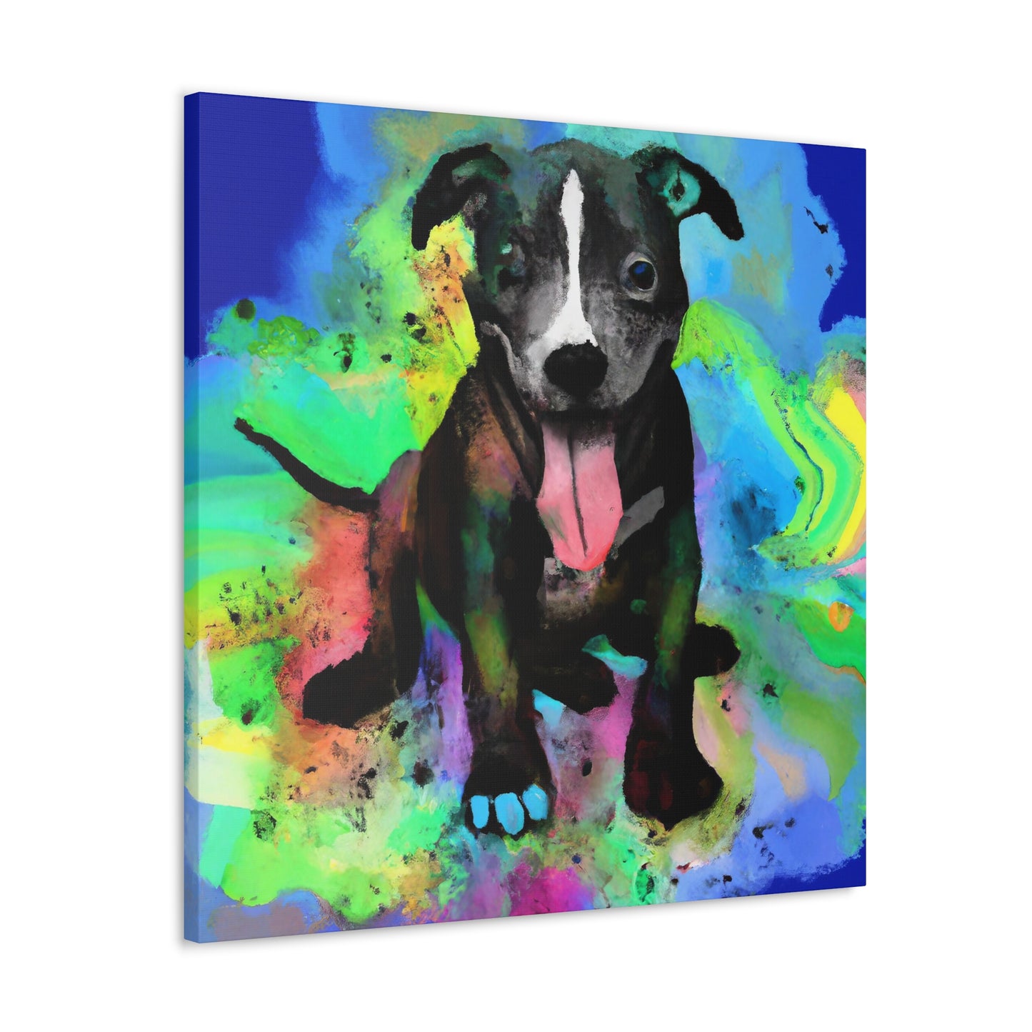 Isamon Emperius - Pitbull Puppy - Canvas