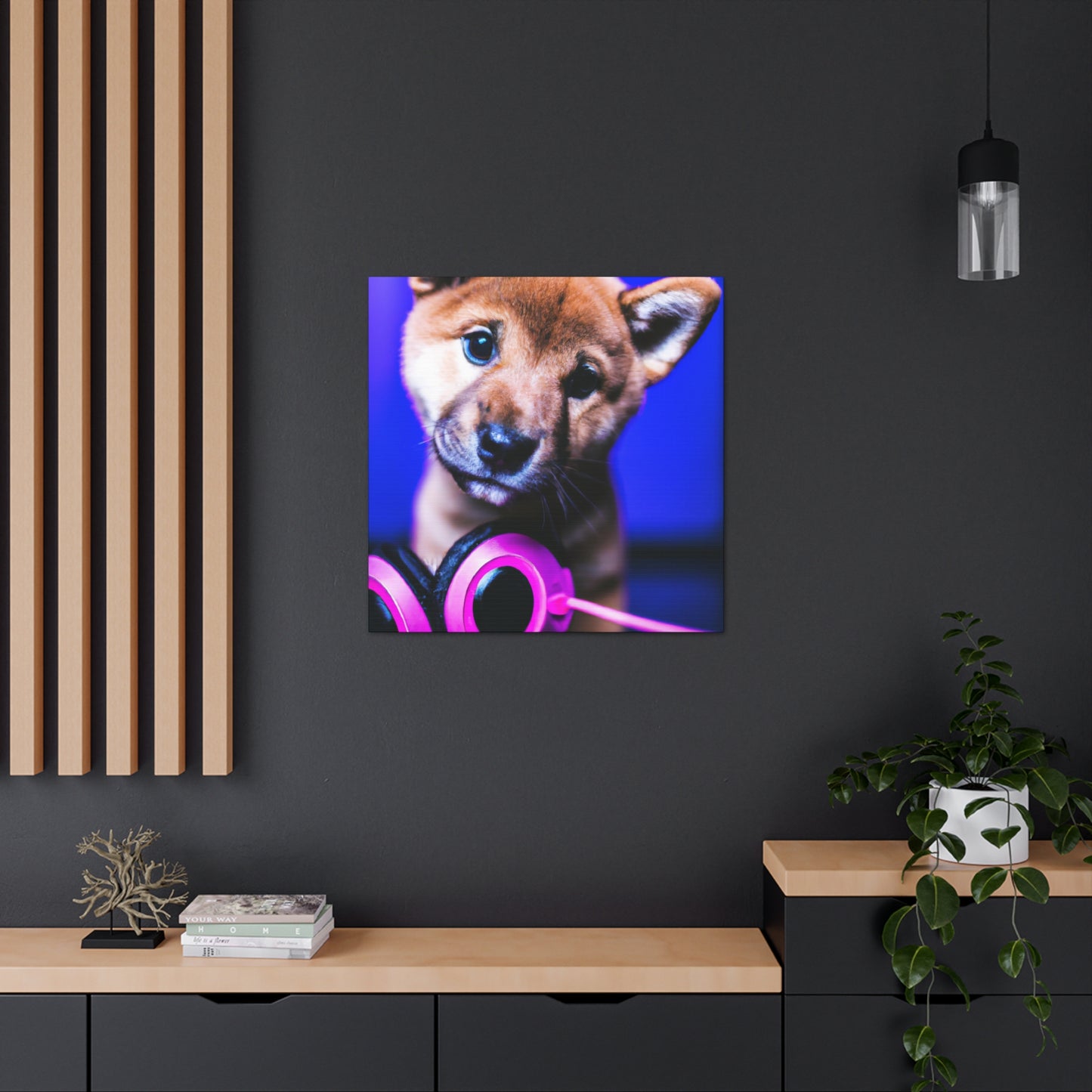 Wu Fei-Ling - Shiba Inu - Canvas