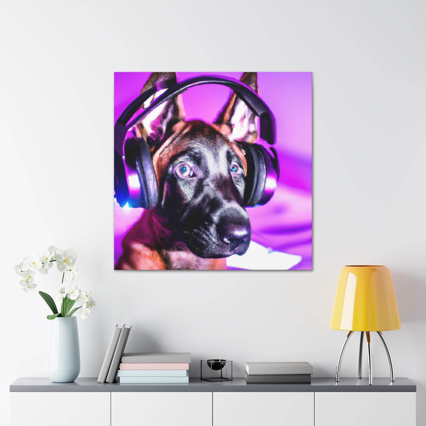 Countess Euphrasia of Belgium - Belgian Malinois - Canvas