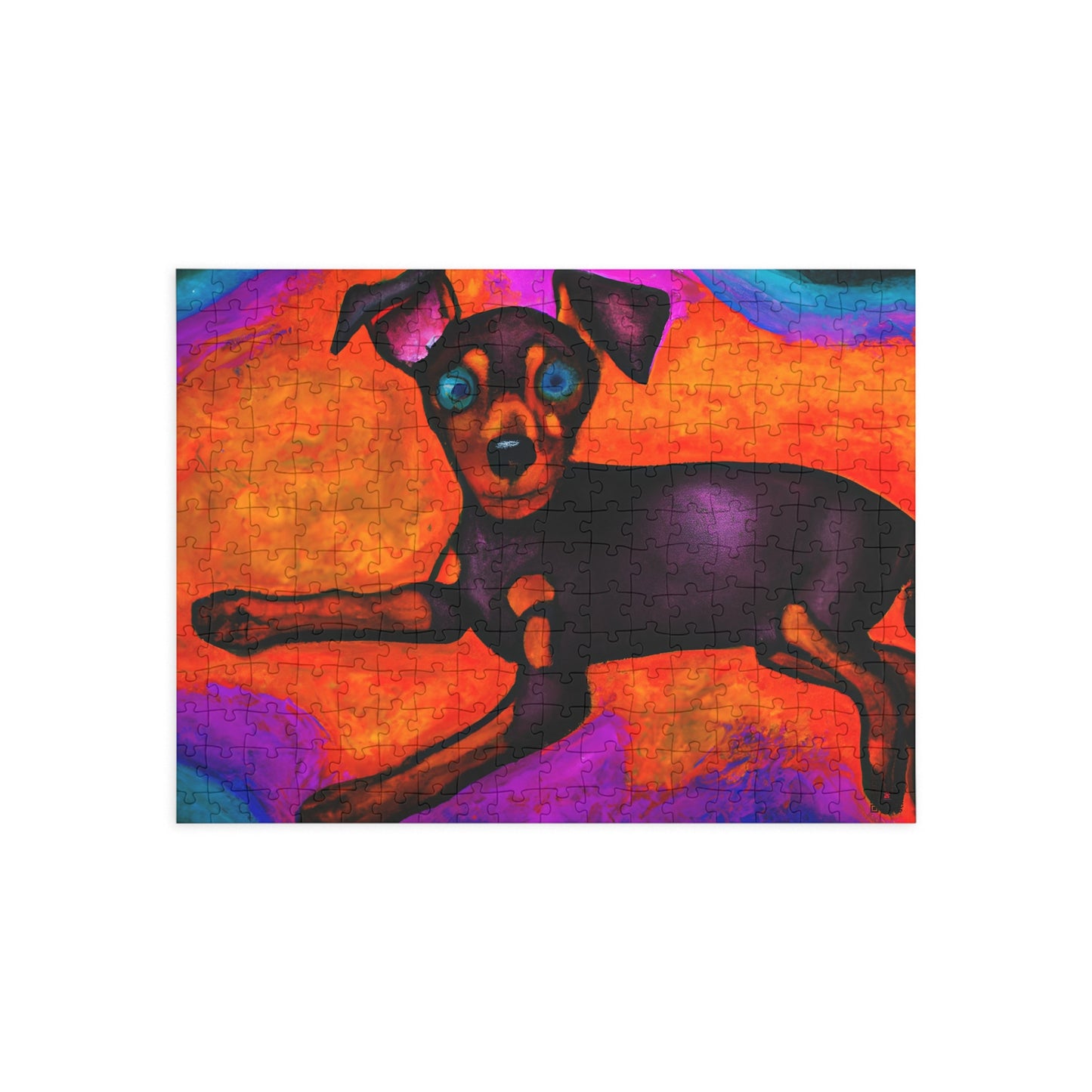 Yves Dupré - Miniature Pinscher Puppy - Puzzle