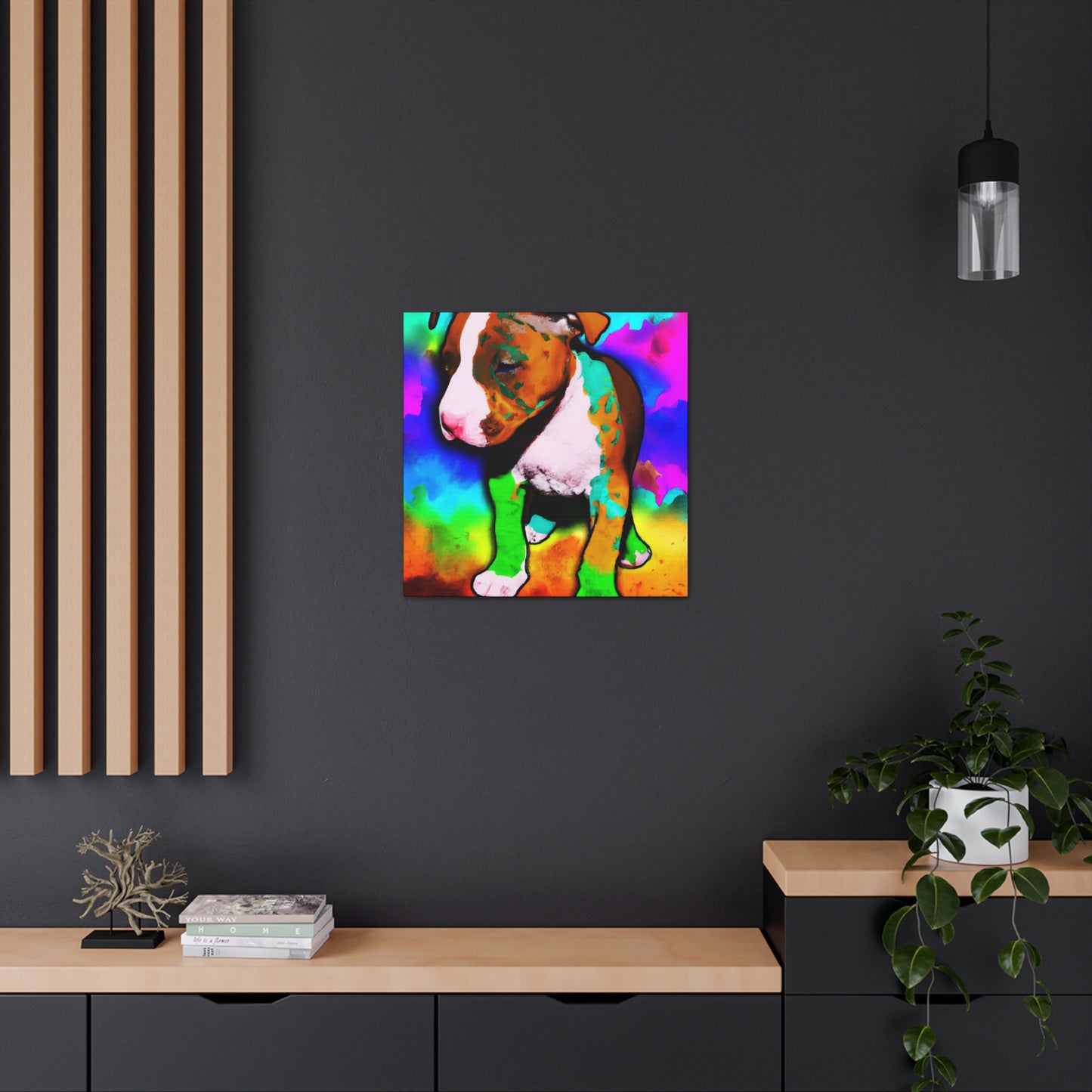 Agostina di Grandì - Pitbull Puppy - Canvas