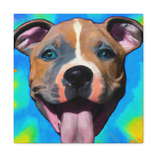 Artemisius Royale. - Pitbull Puppy - Canvas