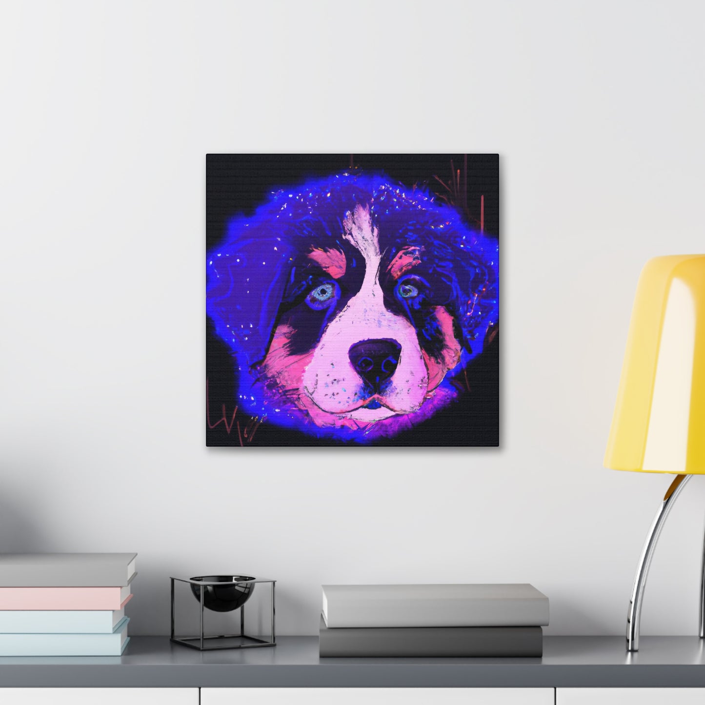 Princess Isabella De Montaltier of Zurich - Bernese Mountain Dog - Canvas