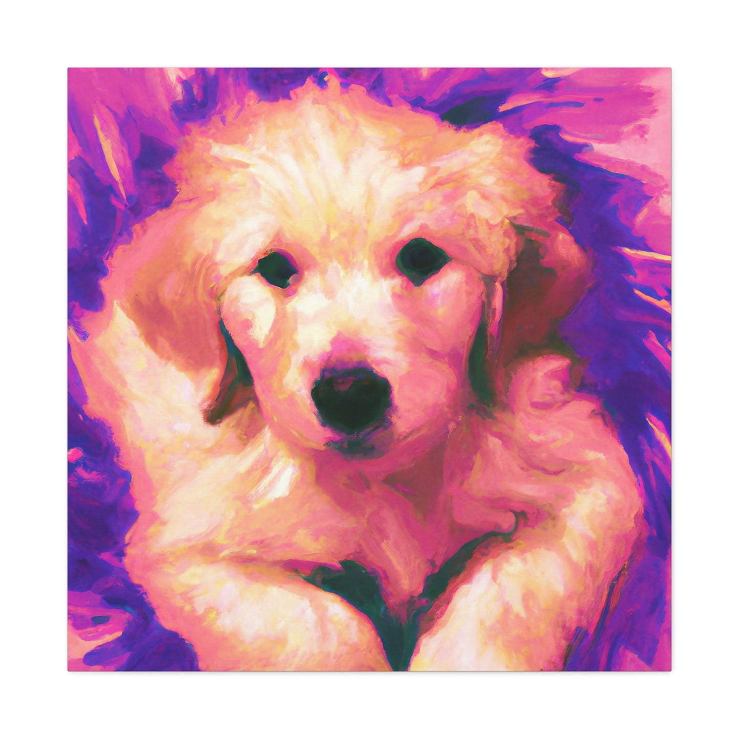 Earlene of Verdume - Golden Retriever Puppy - Canvas