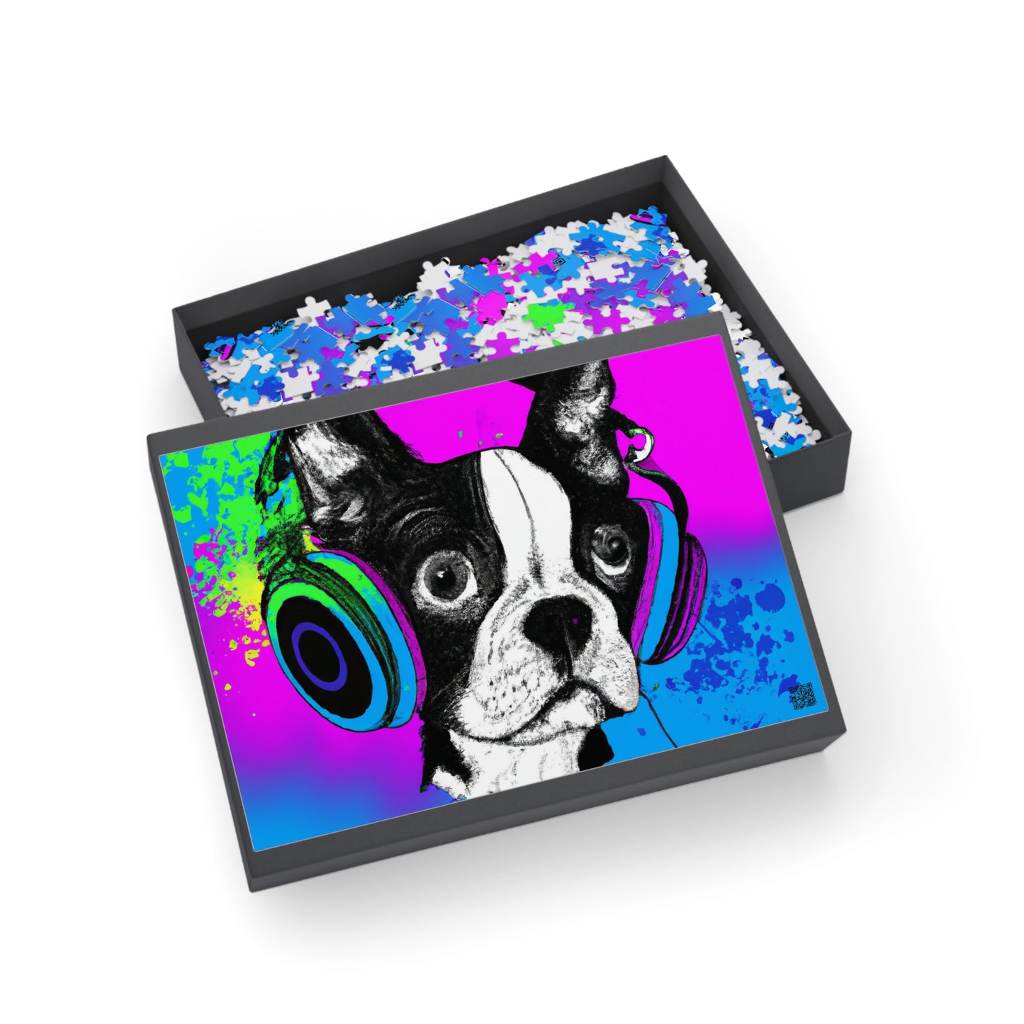 Countess Elisabeth de Rossignol - Boston Terrier - Puzzle