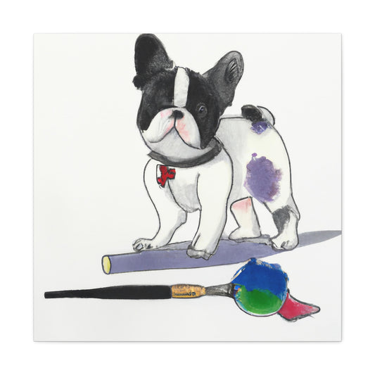 Marquis Philomena de La Sierga (French Bulldog) - Canvas