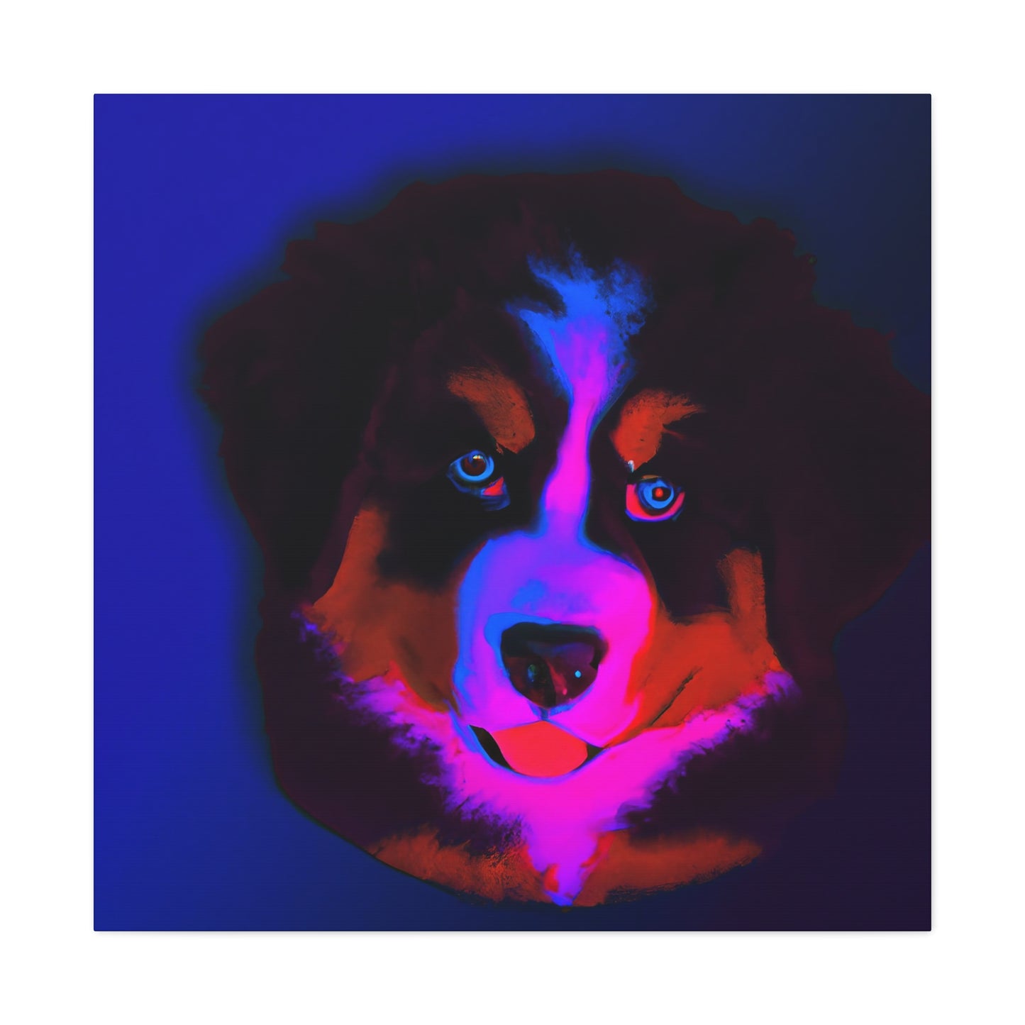 Countess Amelie von Baselheim - Bernese Mountain Dog - Canvas