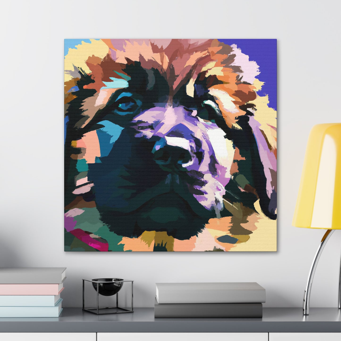 Princess Agnes von Schonberg - Leonberger - Canvas