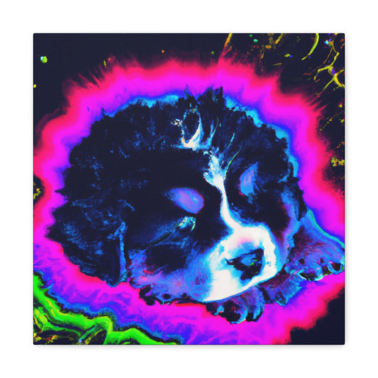 Viscountess Ariadne the Splendid - Bernese Mountain Dog - Canvas