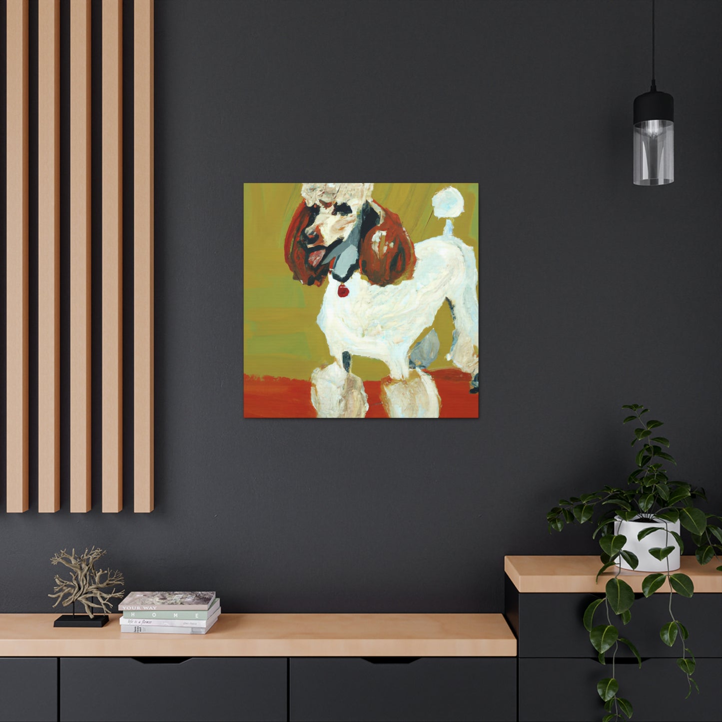 Gwendolyn de Amberley - Poodle - Canvas