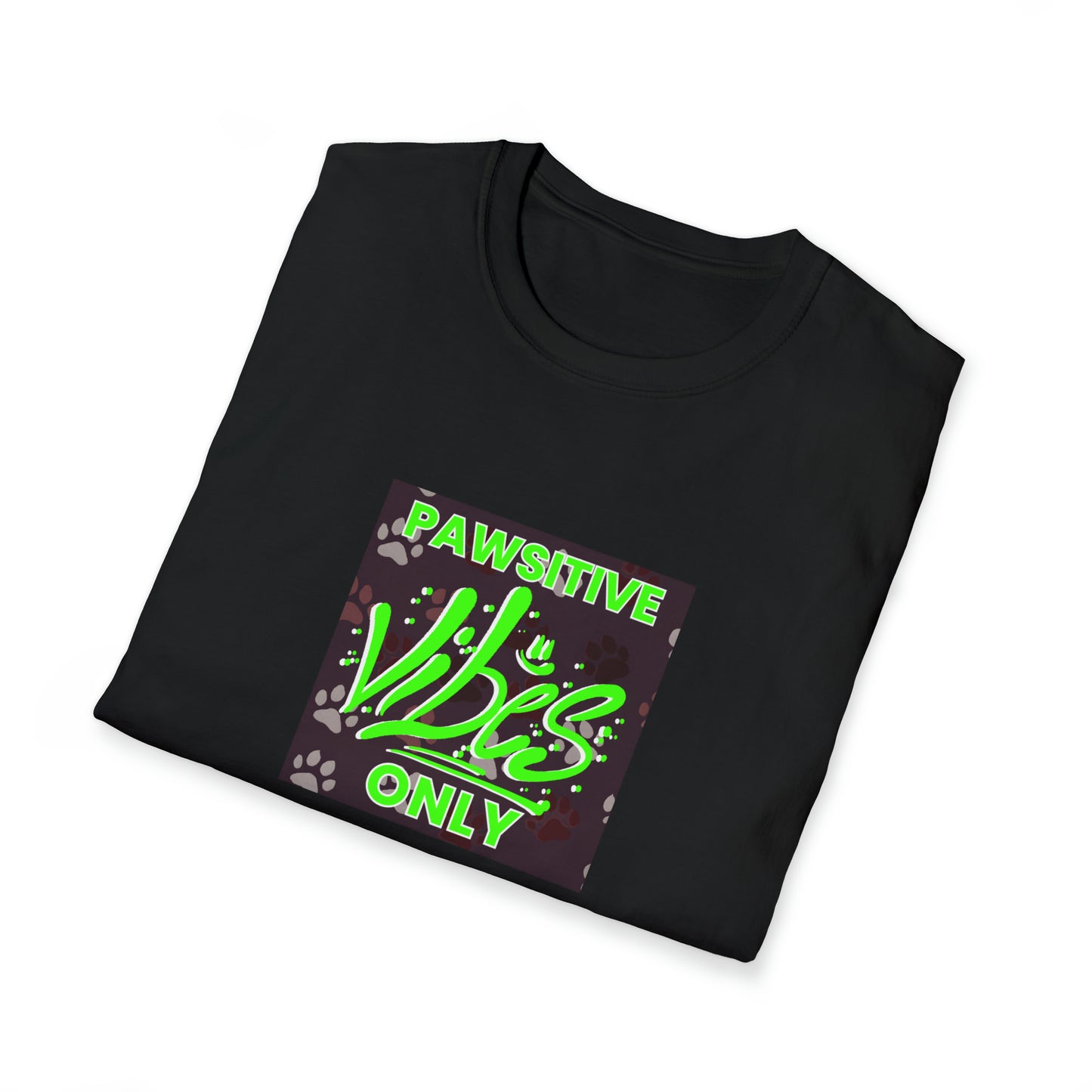 Posi-Power Pete - "Pawsitive Vibes Only" Unisex Tee