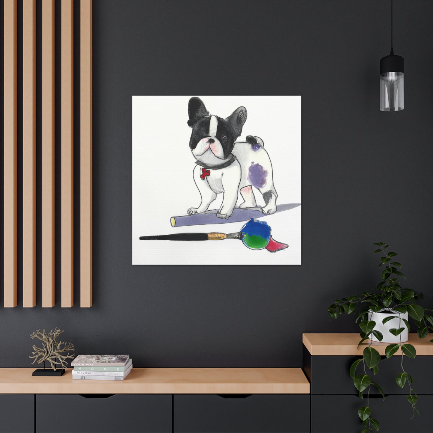 Marquis Philomena de La Sierga (French Bulldog) - Canvas