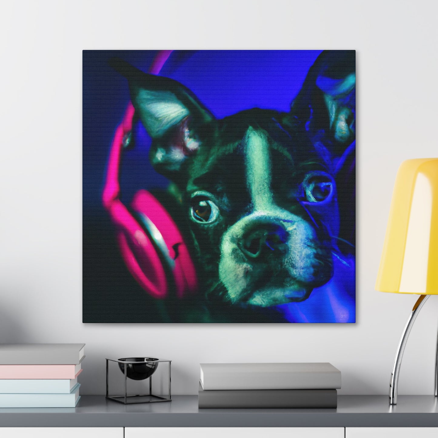 Countess Lorelai Augusta of Boston - Boston Terrier - Canvas