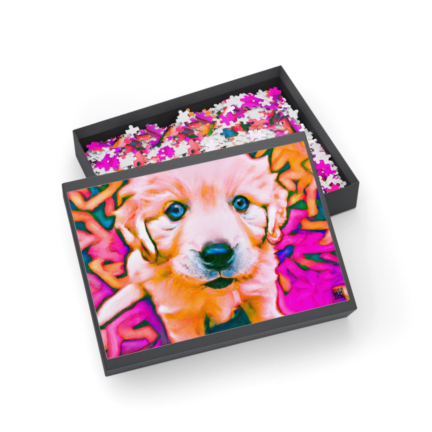 Claude Cousteau - Golden Retriever Puppy - Puzzle