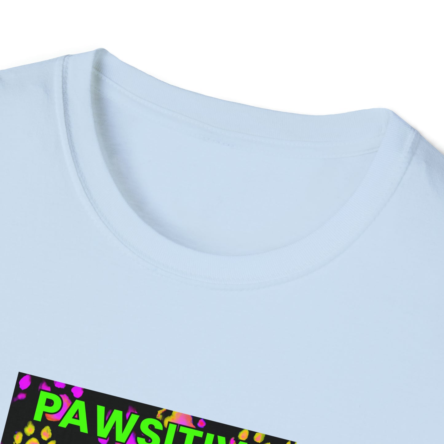 Optimistic Ollie - "Pawsitive Vibes Only" Unisex Tee