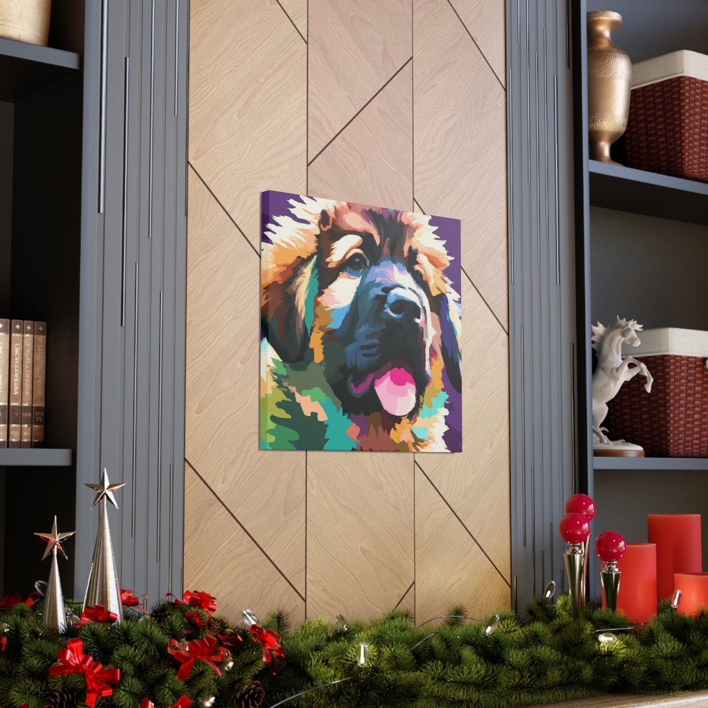 Baroness Aemilia von Preuss - Leonberger - Canvas