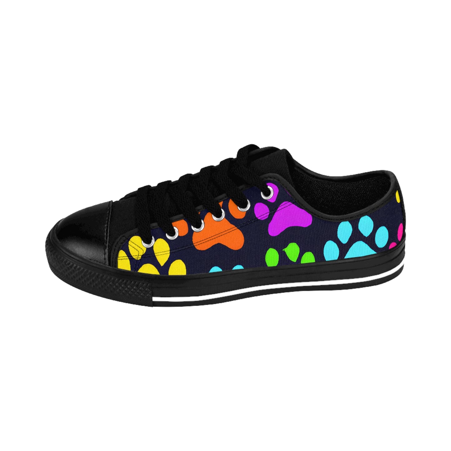 Mintzette Lafontaine - Paw Print - Low-Top