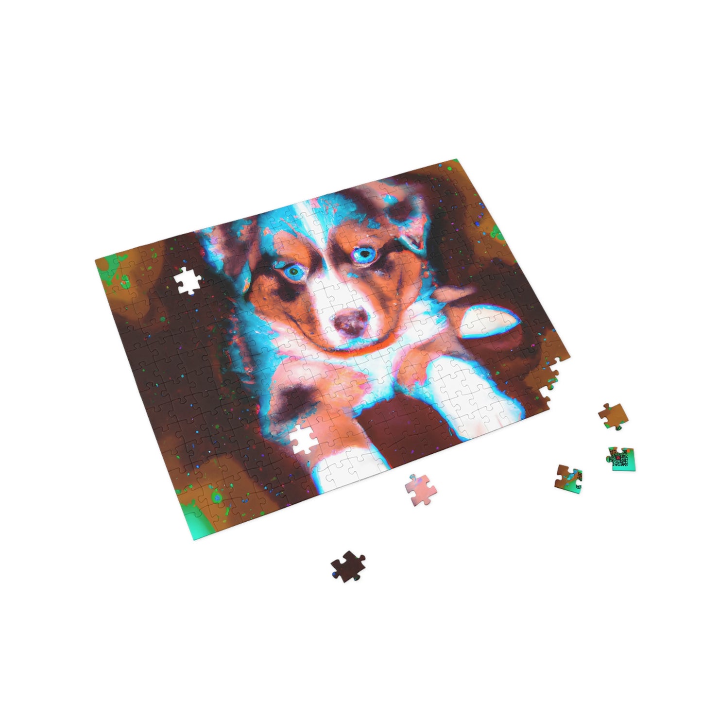 Chantal LeCrayon - Australian Shepherd Puppy - Puzzle