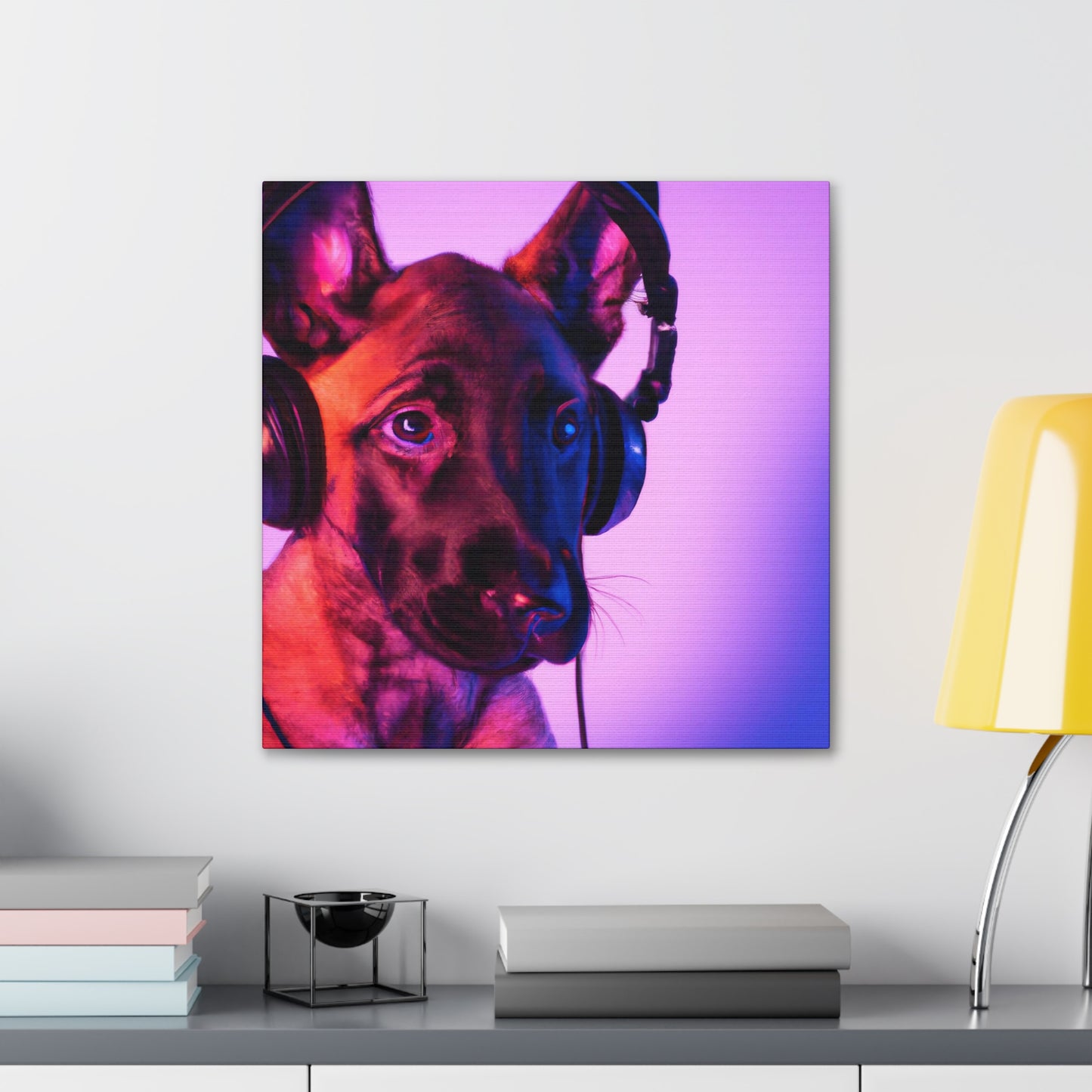 Countess Thalia of Flanders - Belgian Malinois - Canvas