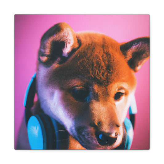Isun Tasakee (Japanese - male) - Shiba Inu - Canvas