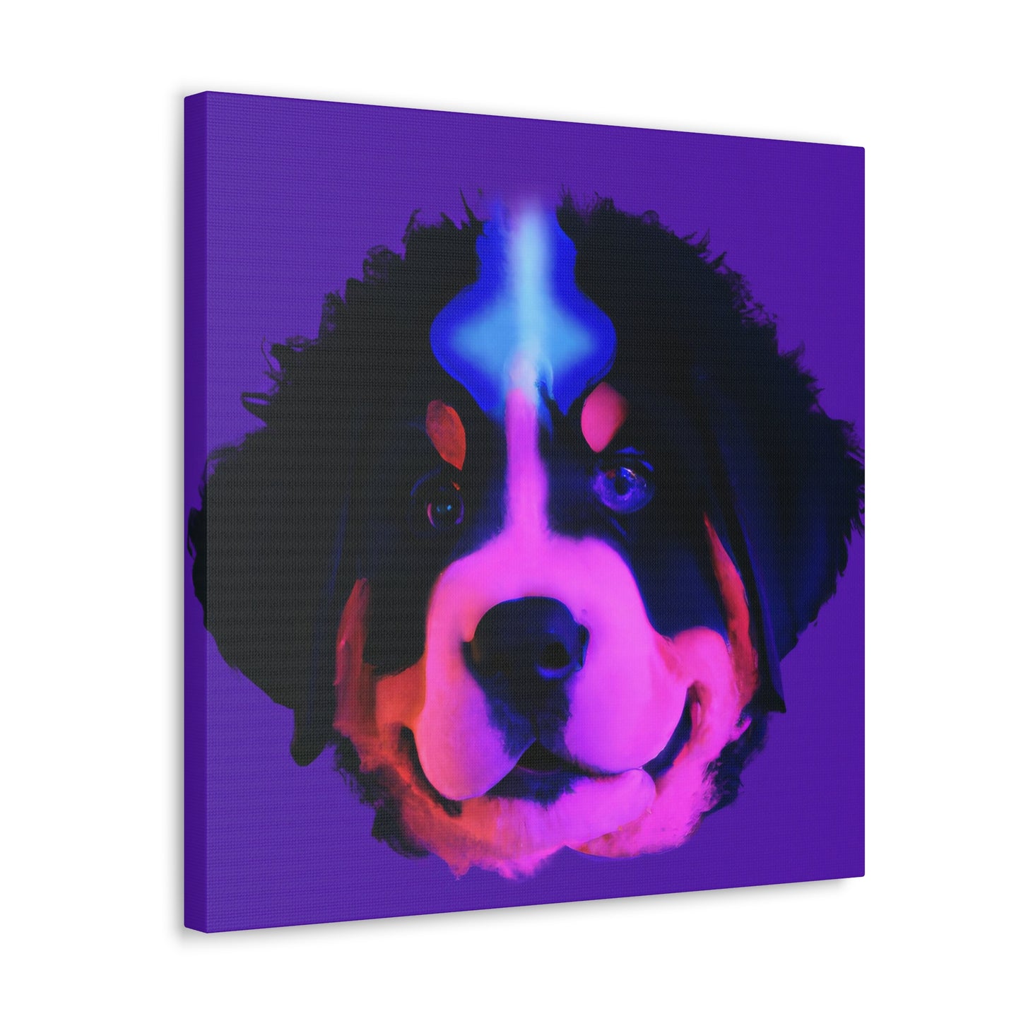 Countess Astrid von Basel - Bernese Mountain Dog - Canvas