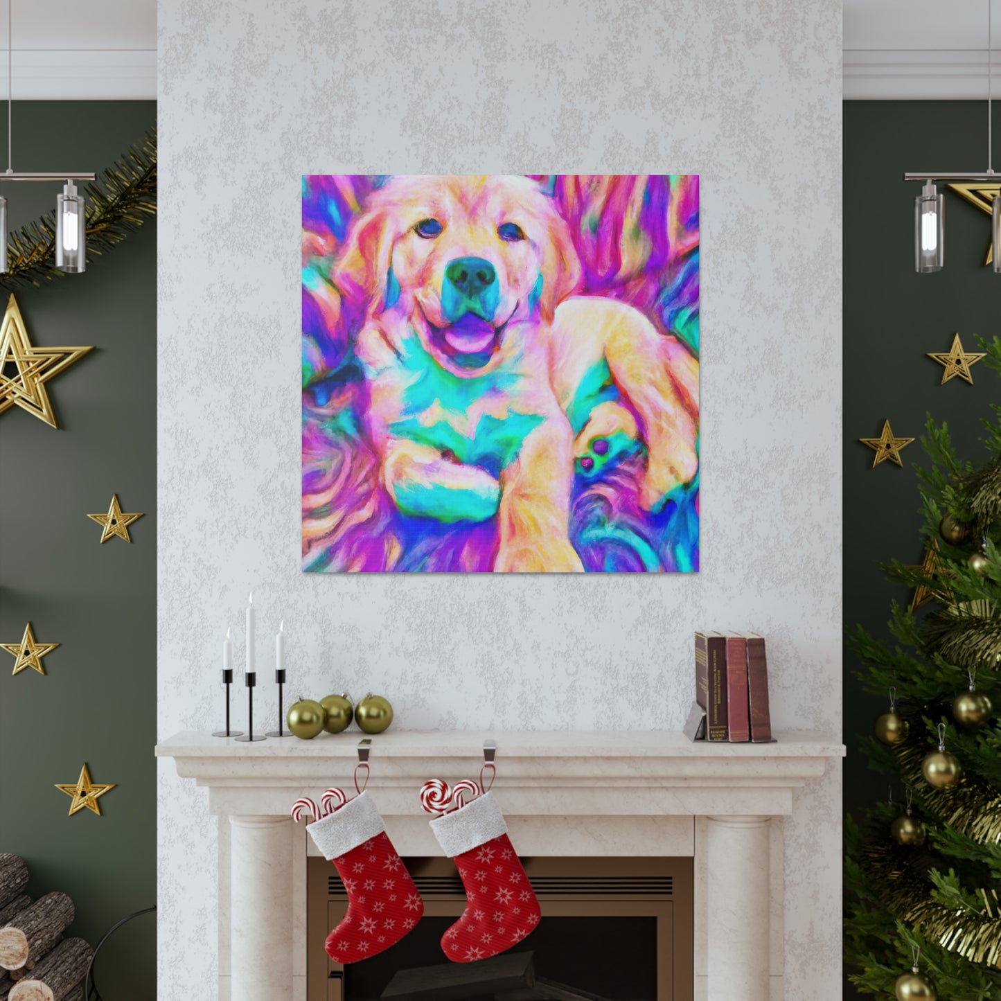 Countess Arabella of Lutwyche - Golden Retriever Puppy - Canvas