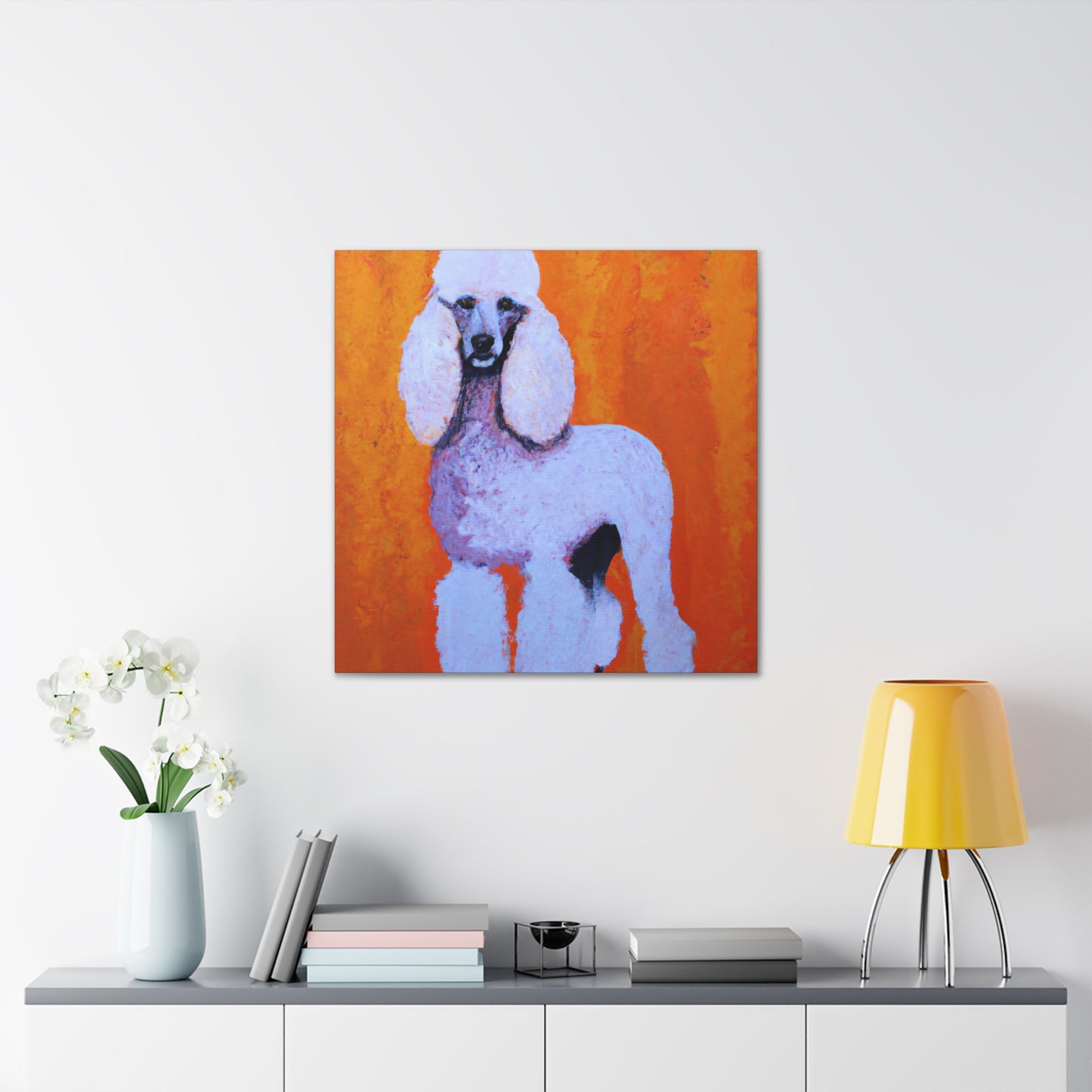 Guillame de Roylebas - Poodle - Canvas