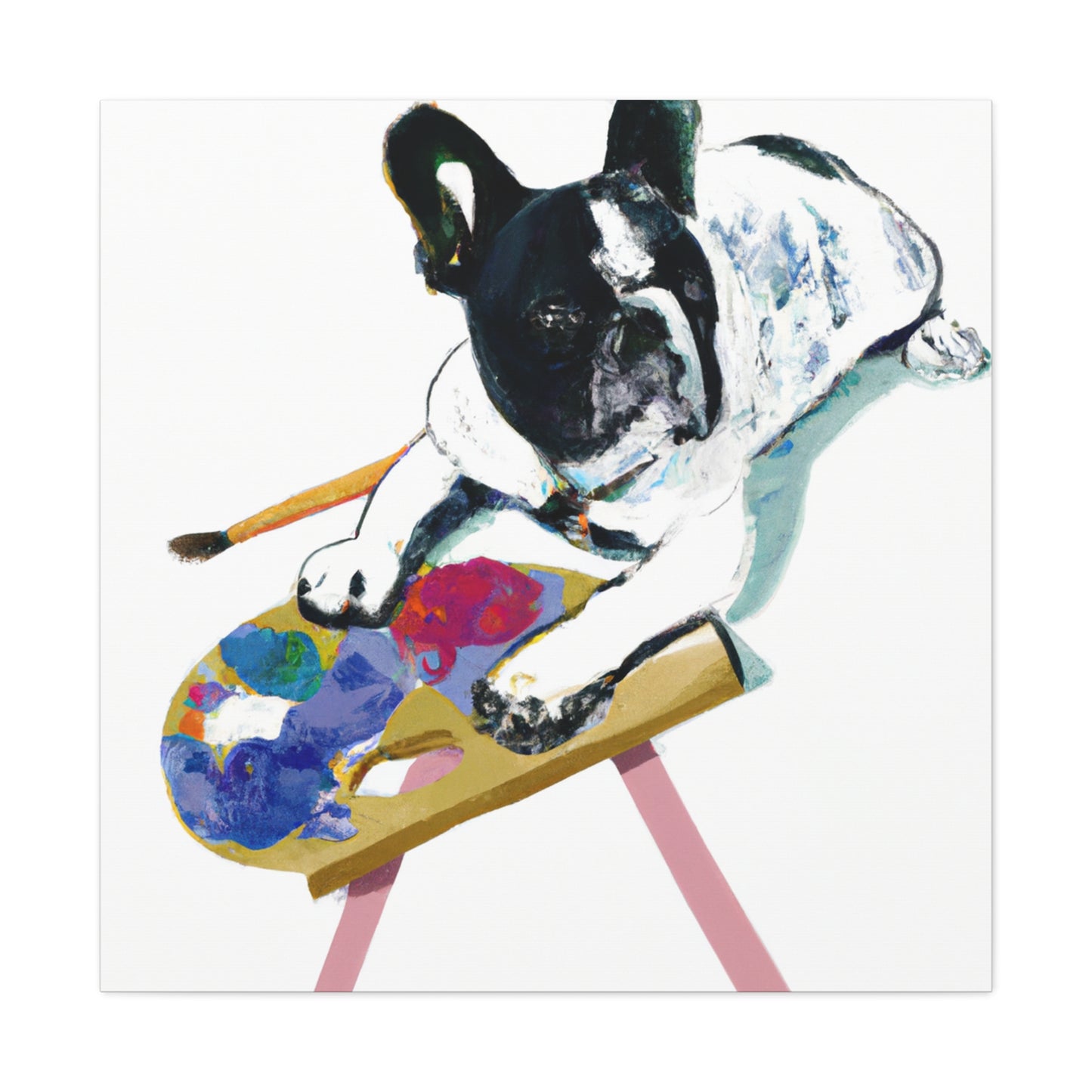 Princess Rosabelle Devereaux (French Bulldog) - Canvas