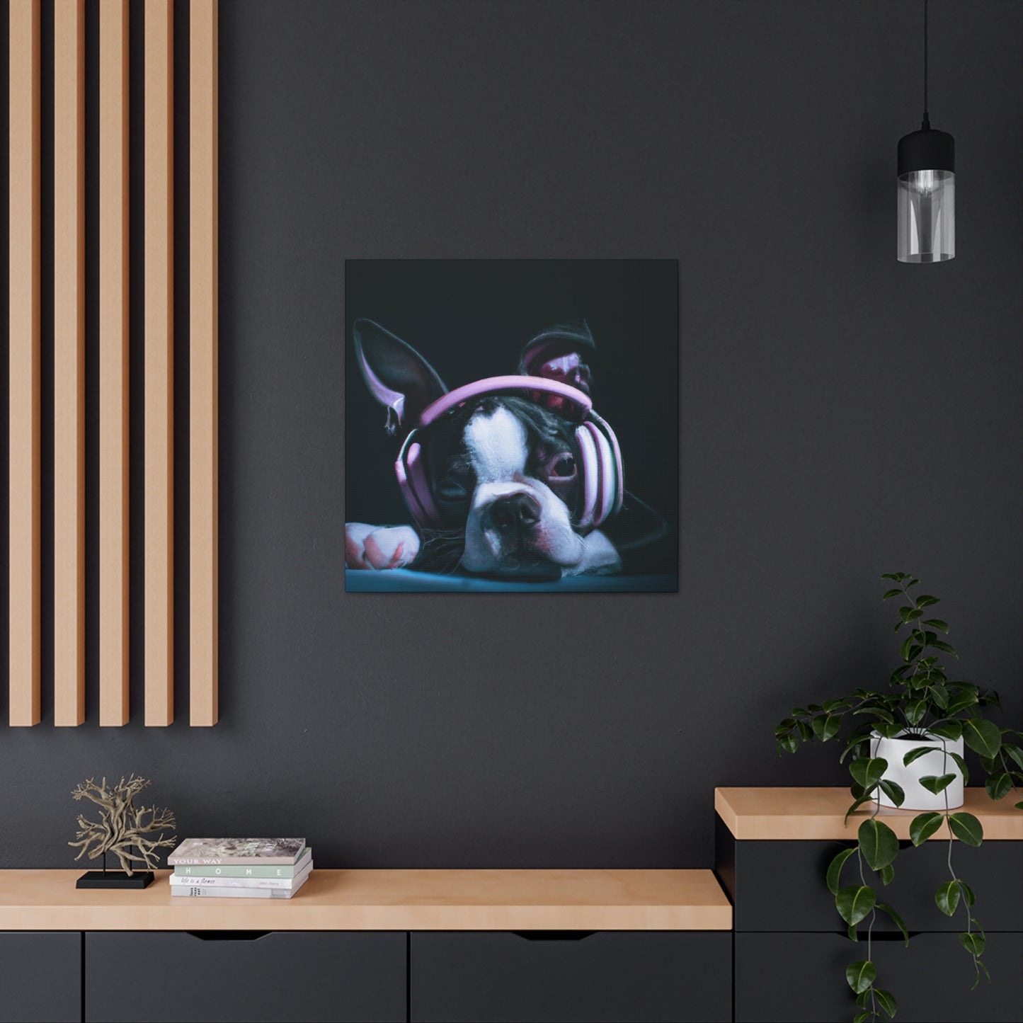 The Baron of Boston - Lady Camille DeVere - Boston Terrier - Canvas