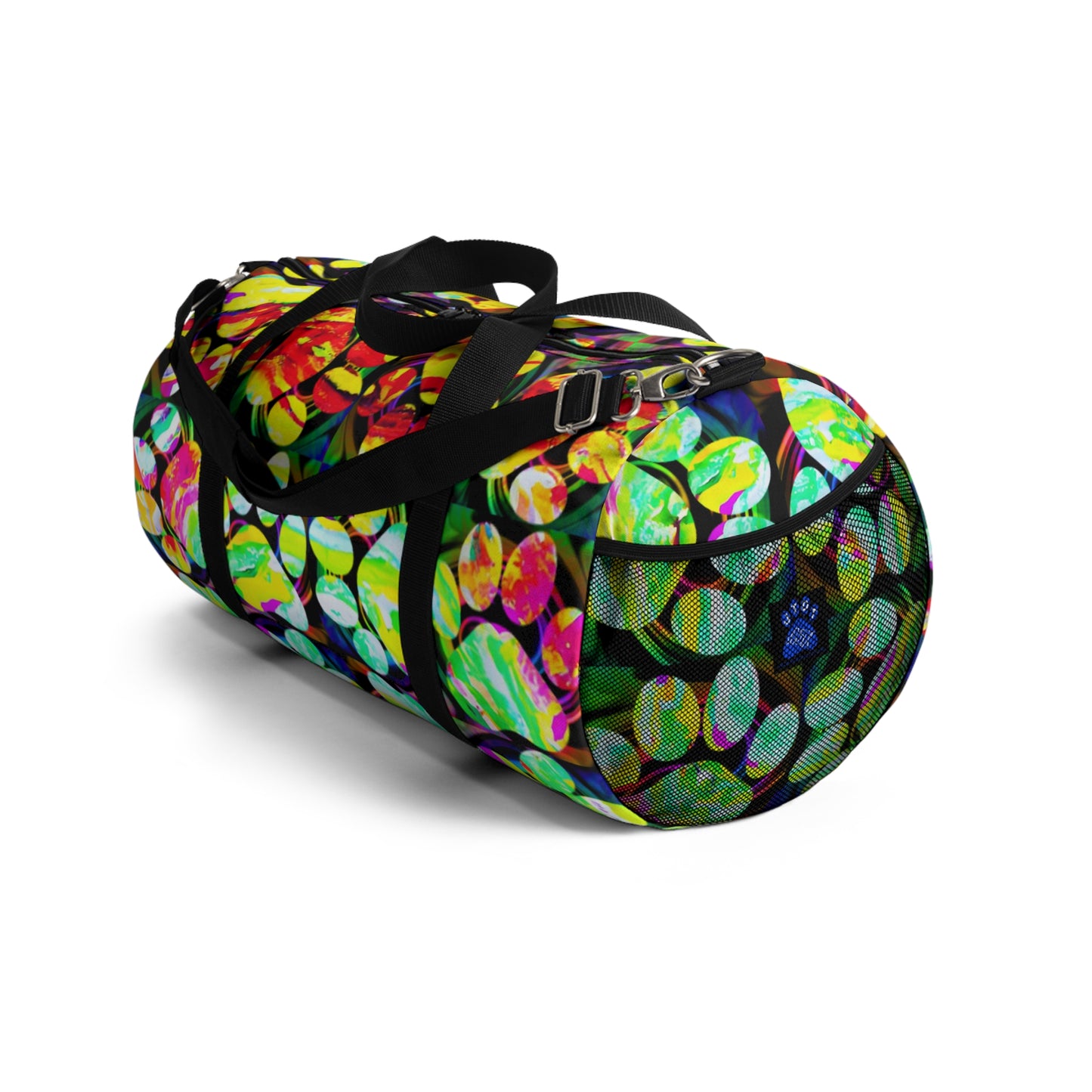 Monsieur PetitFashonista - Paw Print - Duffel Bag